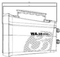 Monacor WA-35 - 3-1 All-in-One portable wireless active speaker // WA-35 - 4