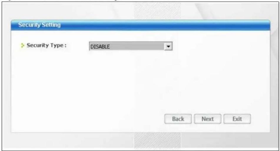 ZYXEL 1303 - Adding a New Profile - 2