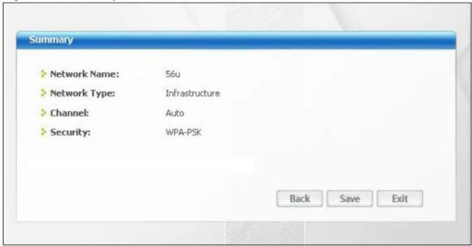 ZYXEL 1303 - Summary Screen - 1