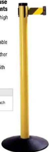 Panduit PCT-1087-B - Aluminum Receiver Posts - 1