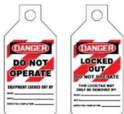 Panduit PCT-1087-B - Tab Tags - 1