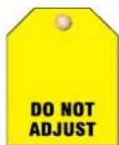 Panduit PCT-1087-B - Mark and identify the status of the valve and prevent accidental adjustment. - 1