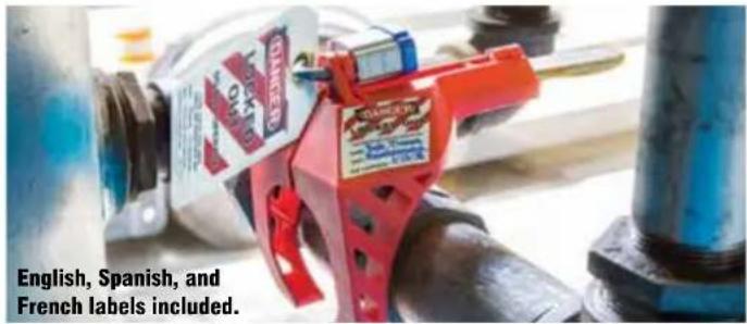 Panduit PCT-1087-B - Ball Valve Lockouts - 1