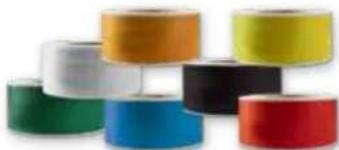 Panduit PCT-1087-B - To Order Solid Color Tapes: - 1