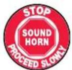 Panduit PCT-1087-B - Non-Slip Floor Signs - 11