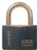 Panduit PCT-1087-B - Non-Sparking Brass Padlock - 1