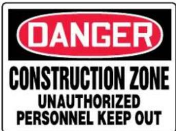 Panduit PCT-1087-B - Large Signs - 5