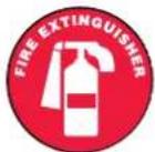 Panduit PCT-1087-B - Non-Slip Floor Signs - 26