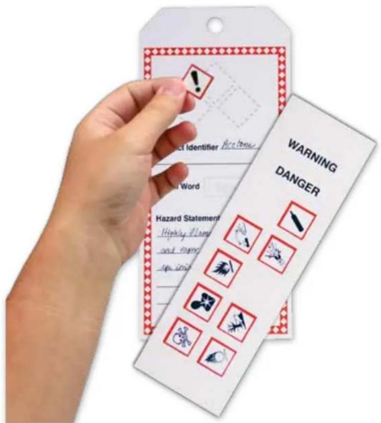 Panduit PCT-1087-B - Pictogram labels comply with the Globally Harmonized System. - 10