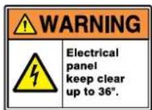 Panduit PCT-1087-B - ANSI ISO Safety Signs - 12
