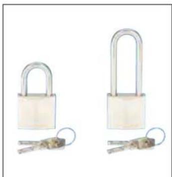 Panduit PCT-1087-B - Specialty Padlocks - 1
