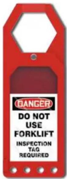 Panduit PCT-1087-B - Insert, enclose and contain your status alert tags in a secure tag holder system. - 6