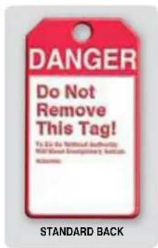 Panduit PCT-1087-B - Thick Plastic Tags - 3