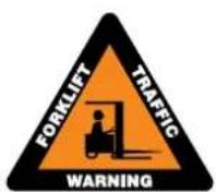 Panduit PCT-1087-B - Grab attention with non-slip floor message signs. - 6