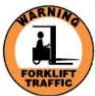 Panduit PCT-1087-B - Non-Slip Floor Signs - 12