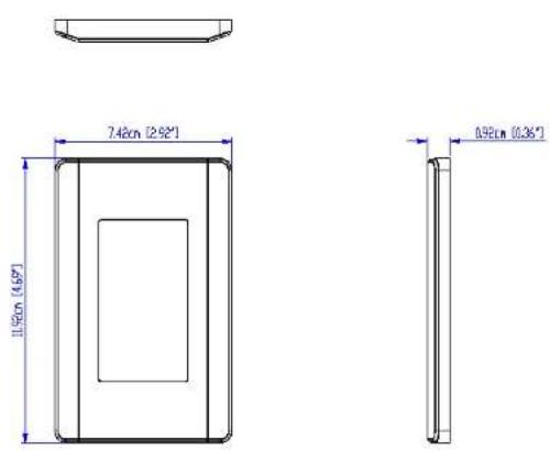 ATEN VK112EU - Panel Mount Cutout - 2