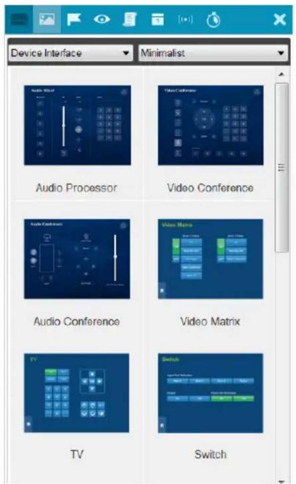 Device Interface Minimalist Audio Processor Video Conference Audio Conference Video Matrix TV Switch