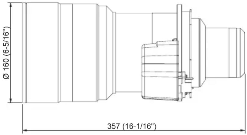 PANASONIC ET-D3LET80 - Dimensions - 1