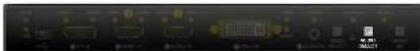 Lightware HDMI-3D-OPT-RX150RA - Audio Select Button - 1