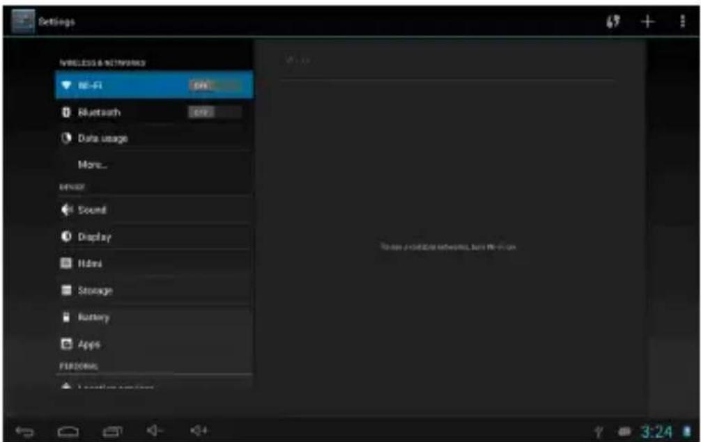 NEVIR NVR-TAB7 S2 (8GB) - 2.Ajustes - 1