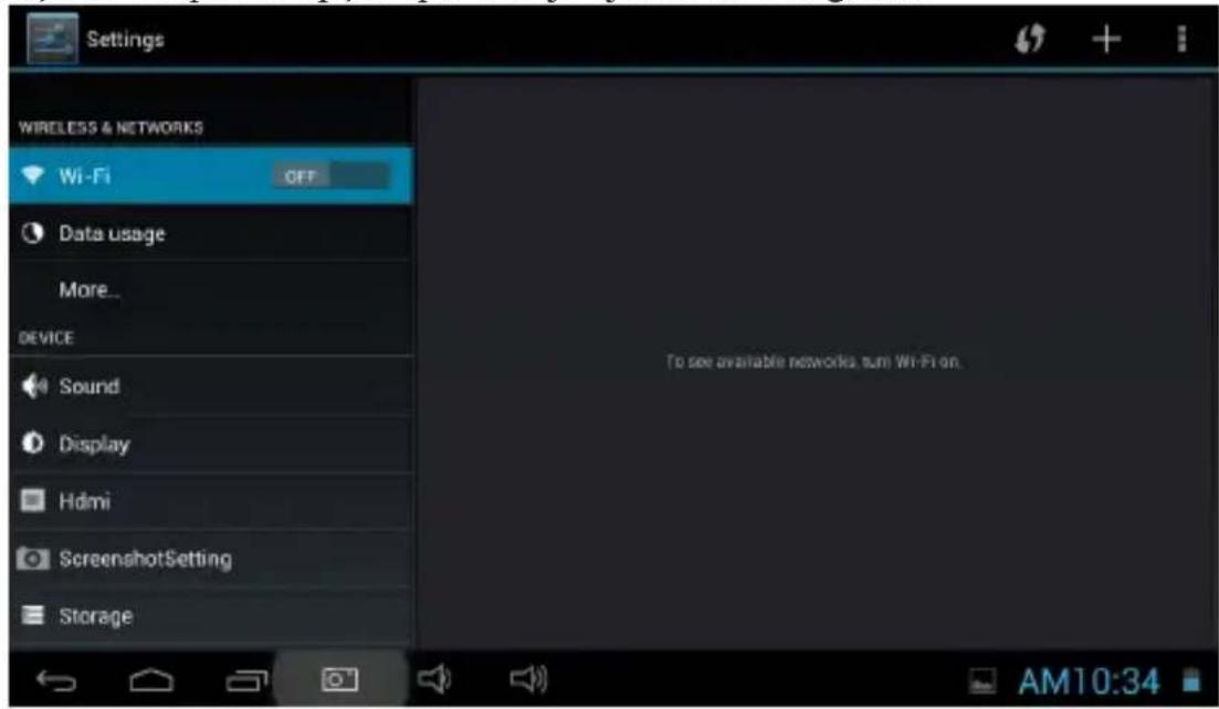 NEVIR NVR-TAB101 S2 (8GB) - 2.Ajustes - 3