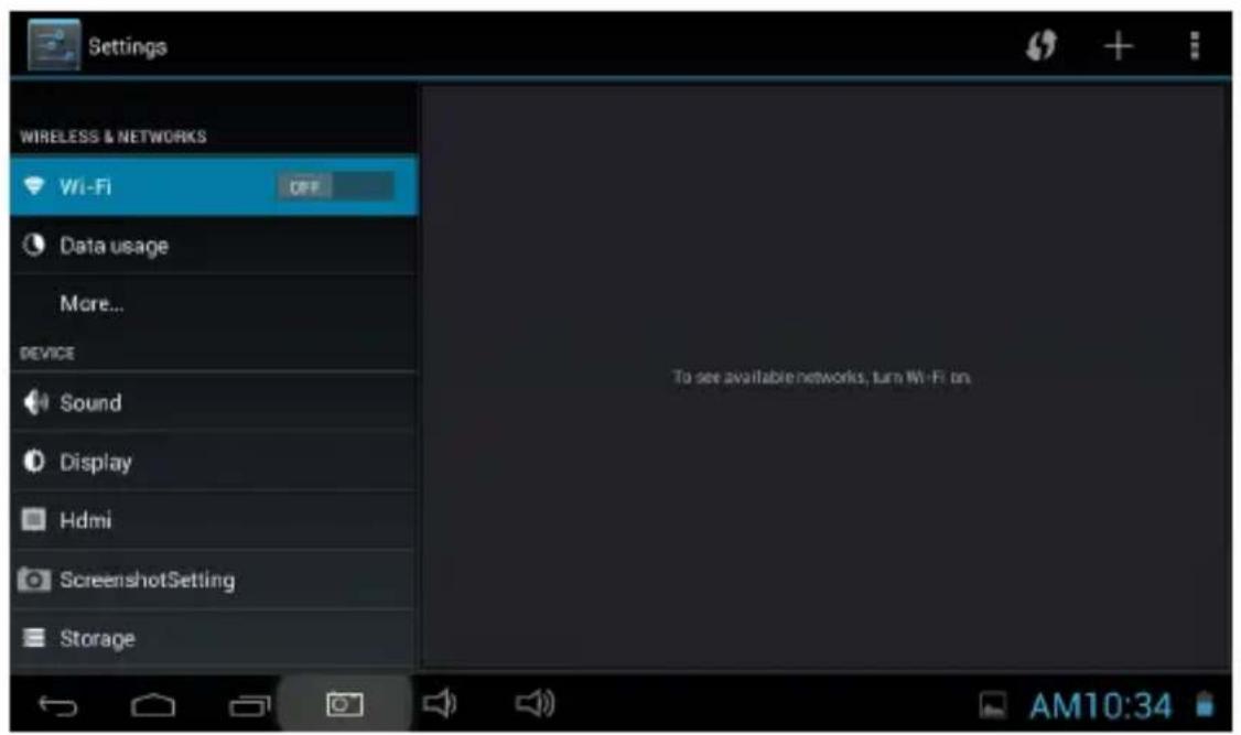NEVIR NVR-TAB101 S2 (8GB) - Settings - 4