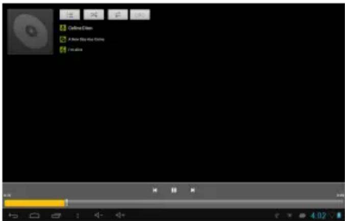 NEVIR NVR-TAB101 S2 (8GB) - Reprodução de audio - 1