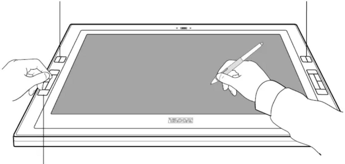 WACOM Cintiq 210WSX - ExpressKeys - 1