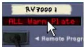 RV70001 ALL Warm Plate Remote Progr