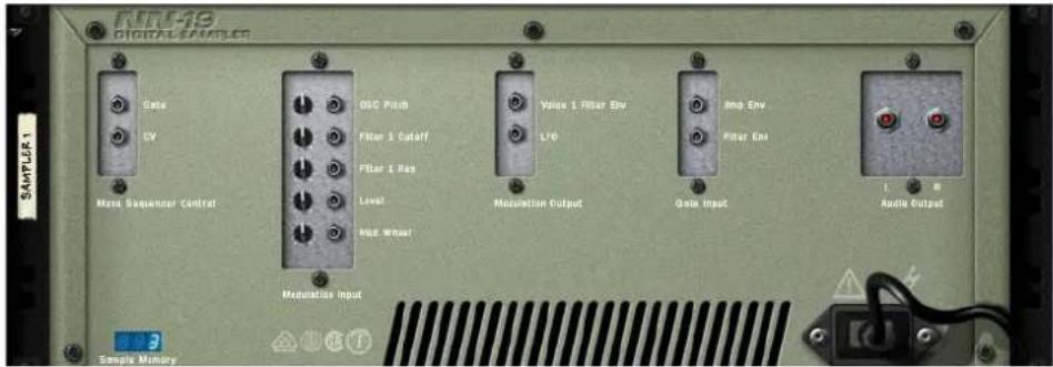 MME-19 DIGITAL-SAMPLER Data CV Maine Sequencer Control OSC Pitch Filter 3 Cutoff Filter 5 Res Level Noise Input Motorisation Input Voice & Filter Env LVD Motorisation Output Signal Env Filter Env Gate Input I. R Audio Output Sample Memory