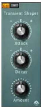 Transient Shaper Attack Decay Amount