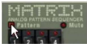 MATRIX ANALOG PATTERN SEQUENDER Pattern Mute