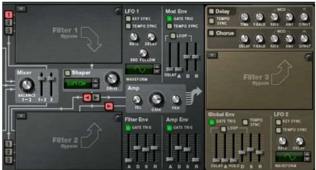 PROPELLERHEAD Reason Lite 10.2 - Filter slots - 1