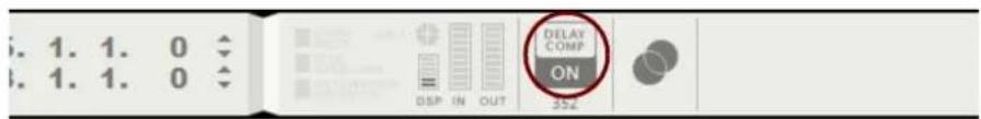 1. 1. 0 1. 1. 0 DSP IN OUT DELAY COMP ON 352