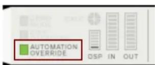 AUTOMATION OVERRIDE DSP IN OUT