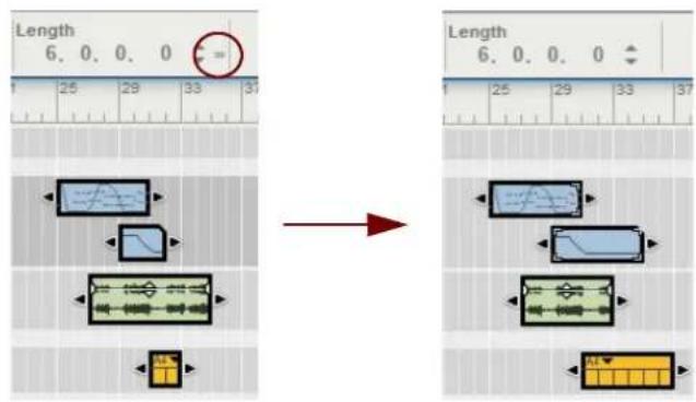PROPELLERHEAD Reason Lite 10.2 - Matching clip lengths - 1