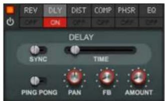 REV DLY DIST COMP PHS R EQ CAP ON CAP CAP CAP DELAY SYNC TIME PING PONG PAN FB AMOUNT
