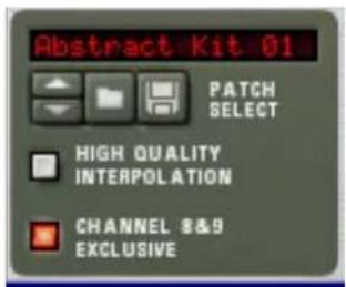 Abstract Kit 01 PATCH SELECT HIGH QUALITY INTERPOLATION CHANNEL &9 EXCLUSIVE