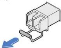 Adder XD150FX-SM - To remove an SFP module - 1