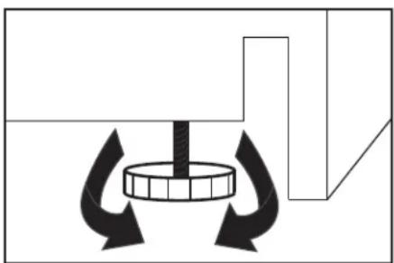 DANBY DAR044KA1LDB - LEVELING INSTRUCTIONS - 3