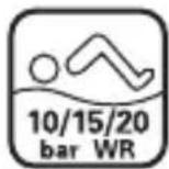 PULSAR Regular PH7487X1 - ● Water resistance (10 bar/15 bar/20 bar)\* - 1
