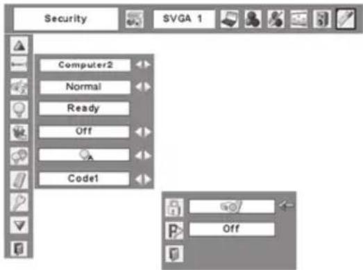 Security SVGA 1 Computer2 Normal Ready Off Code1 Off