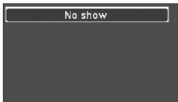 SANYO PLC-XU350K - NO SHOW button - 1