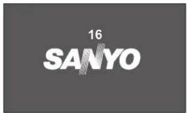 SANYO PLC-XU350K - Turning On the Projector - 1