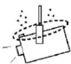 SANYO PDG-DWT50KL - CAUTION ON HANGING FROM THE CEILING - 1
