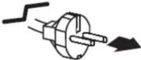 SANYO PDG-DWT50KL - ⑦ Connecting the Supplied Power Cable - 4