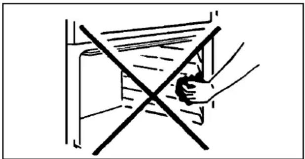Tricity Bendix SIE531TCRD - CLEANING INSIDE THE OVEN AND GRILL COMPARTMENTS - 1