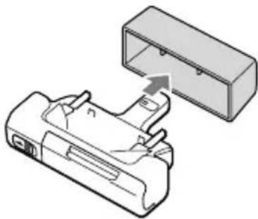 SONY D-NE20LS - Remove the case cover. - 1