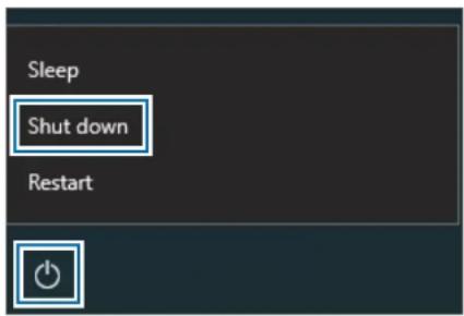 SAMSUNG DM500A2MI - Turning the computer off - 1