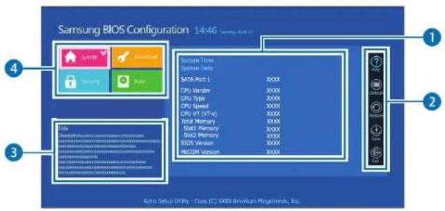 SAMSUNG DM500A2MI - The BIOS screen - 1